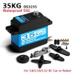 Dsservo Waterproof DS3235 Coreless High Speed 35KG Digital Motor for 1/8 1/10 1/12 Scale RC Car